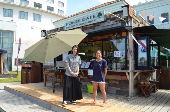 bondi スタッフさんと